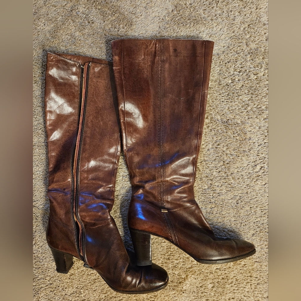 Salvatore Ferragamo Leather Boots